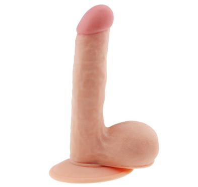 Dildo realistyczne z przyssawką żylaste 18 cm